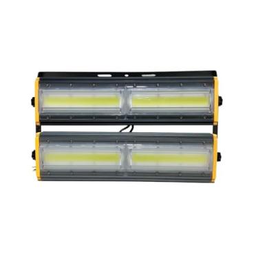 Imagem de Refletor Industrial Led Linear Duplo 400w Branco-frio Ip68