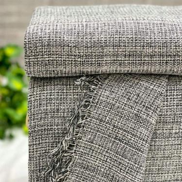 Imagem de Manta Para Sofá Tambaba 170cm X 210cm Cinza Escuro