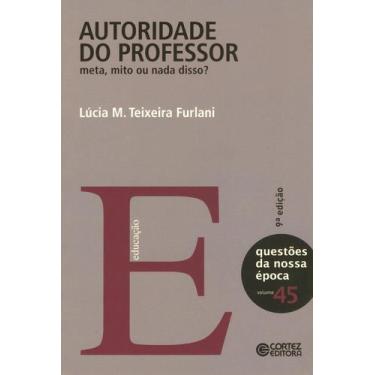 Imagem de Livro - Autoridade do professor