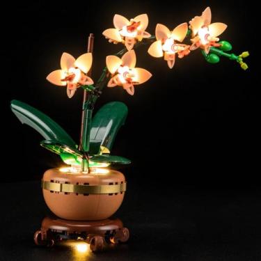 Imagem de Kit de luz LED LIGHTAILING para Lego 10343 Mini Orchid