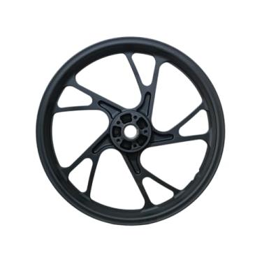 Imagem de Aro roda rodão dianteira liga leve modelo pé de galinha para Fan 160 2023 2024 uso freio a disco