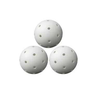 Imagem de accufine Bolas de tênis de mesa 3 estrelas (brancas, 3)