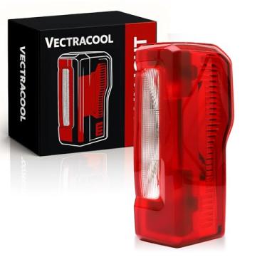 Imagem de Luzes traseiras tipo halogênio sem ponto cego lado direito do motorista para Ford F250 F350 2023 2024 Super Duty, substituição PC3Z13404D FO2801296