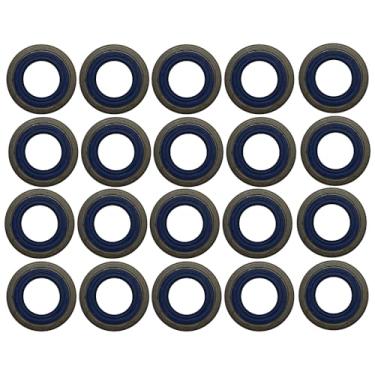 Imagem de RUURUU Vedação de óleo de cambota de 20 peças para motosserra Husqvarna 51, 55, 254, 257, 262, 357, 359 - OEM 505275719