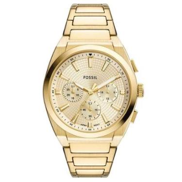 Imagem de Relógio Fossil Masculino Everett Dourado - FS6119/1DN Relógio Fossil Masculino Everett - FS6119/1DN-Masculino