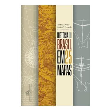 Imagem de História do Brasil em 25 Mapas - CIA DAS LETRAS, Sortido