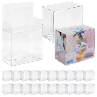 Imagem de 20 Pack Plastic Booster Box Protector Case Compatible with PKMN Booster Box, Clear Protective Display Case Dustproof TCG Booster Boxes Storage Cases for Trading Card Collectors (5.5” x 3.2” x 4.9”)