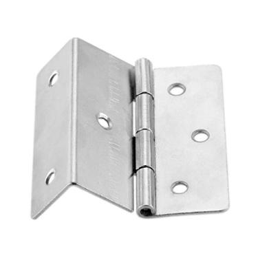 Imagem de 1 PC Mobiliário de Mobiliário Gaveta Armário De Porta dobradiça Três Página Equivalente Caixa De Madeira Dobrada Dobradiça Decorativa Dobradiça Para Madeira Caixa 59mm YYDFPIIA