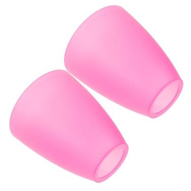 Imagem de Happyyami 2 peças de capas de substituição de abajur de plástico para lâmpada de mesa luminária de mesa luminária pendente abajur pequena capa de luz para estudo iluminação de cabeceira