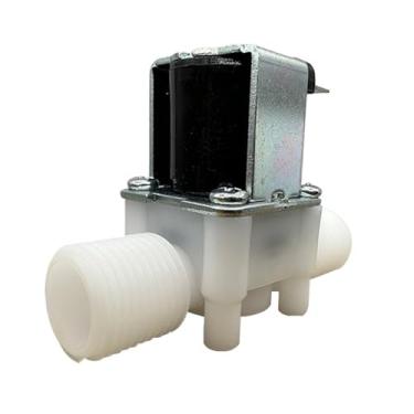 Imagem de Válvula solenóide de rosca macho 1/2" e 3/4" para AC 220V, DC 12V 24V - controle água com funcionalidade normalmente fechada aberta(3/4",24V_NORMALLY OPEN)