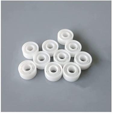 Imagem de 10 peças MR684 Rolamentos de cerâmica completa ABEC-9 4x9x4mm ZRO2 ZRO2 rolamento de cerâmica para molinete de pesca 684