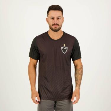 Imagem de Camisa Atlético Mineiro Esportiva Preta-Masculino