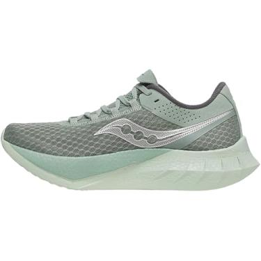 Imagem de Saucony Endorphin Pro 4 Tênis masculino, Iceberg/Carbono, 42