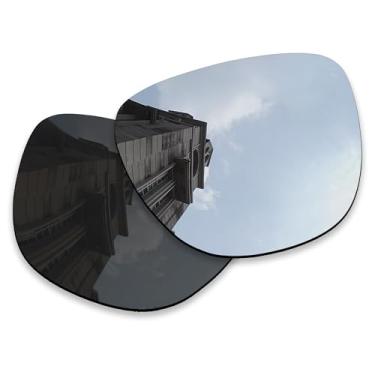 Imagem de Betterun Lentes de reposição polarizadas prateadas para óculos inteligentes Ray-Ban Meta Wayfarer RW4008 53 mm