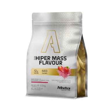 Imagem de 100% HIPER MASS FLAVOUR 2,5KG MORANGO - ATLHETICA NUTRITION