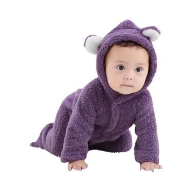 Imagem de Macacão De Inverno Quente Para Bebês Recém-Nascidos, Roupas De Natal P