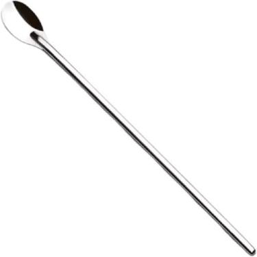 Imagem de Colher Longa Bailarina Inox 30cm para Drink, Suco e Jarra Alta | Mexedor Mixer de Aço Inoxidável Profissional | Design Elegante e Resistente | Ideal para Bar, Coquetelaria e Cozinha