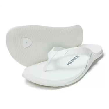 Imagem de Chinelo Kenner Groove - P1 Masculina - Branco - 36/37-Masculino