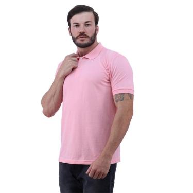 Imagem de Camisa Gola Polo Masculina Malha Piquet 50% Algodão 50% Poliéster Penteado Rentex MXD Conceito-Masculino