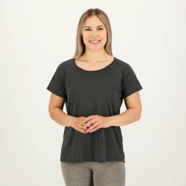 Imagem de Camiseta Selene Dry Básica Feminina Preta-Feminino