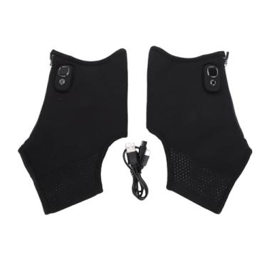 Imagem de SUNGOOYUE Meias Aquecidas, Aquecedor de Pés Com Aquecimento Elétrico Recarregável Com Temperatura Ajustável de 5 Velocidades para Camping, Caminhadas, Ciclismo, Escritório e Casa