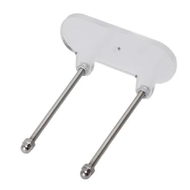 Imagem de KUIDAMOS Suporte de Parede para Skate Suporte de Exibição de Acrílico Solução Prática para Economia de Espaço para Deck Longboard e Instrumento Musical, para Quarto, Sala de Estar, Garagem, Preto, 8