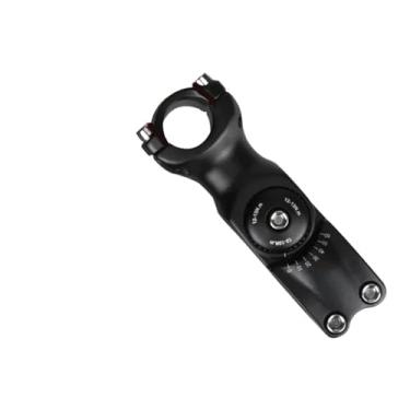 Imagem de Mesa ajustável para bicicleta 25,4/31,8 mm, guidão elevado para MTB, em alumínio, para bicicletas de montanha e trilhas.(25.4x90MM black stem)