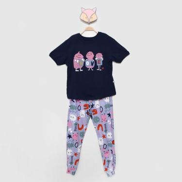 Imagem de Pijama Infantil Longo Hering Kids Coração Menina-Feminino