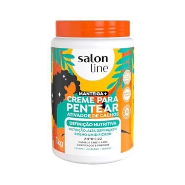 Imagem de Salon Line, Creme para Pentear, Definição Nutritiva - Para Cabelos Cacheados e Crespos, 1kg