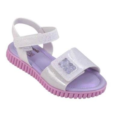 Imagem de SANDALIA INFANTIL PAMPILI 123 CANDY BRANCO/LILAS URSINHA-Feminino