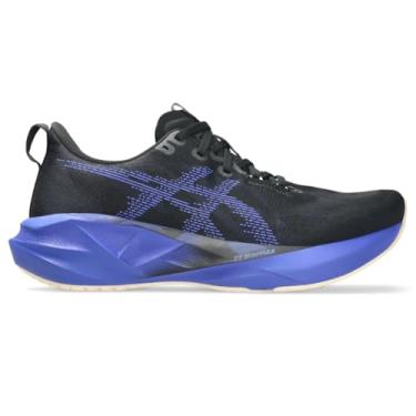 Imagem de ASICS NOVABLAST 5 Tênis de corrida masculino, Preto/Cobalt Burst, 10.5 Wide