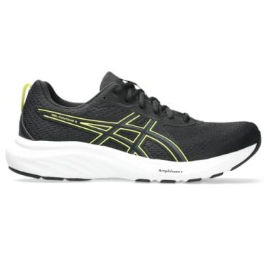 Imagem de ASICS Tênis de corrida masculino Gel-Contend 9, Preto/Citron, 45