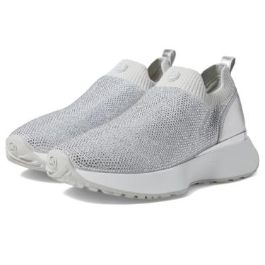 Imagem de MICHAEL KORS(マイケルコース) Tênis feminino Ari Slip on, Prata, 36