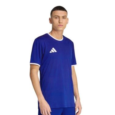 Imagem de Camiseta Adidas Entrada 26 Masculino - Azul 2GG-Masculino