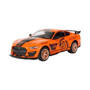 Imagem de Carro De Brinquedo Em Escala 1:24 Mustang Shelby GT500 Em Metal Fundid