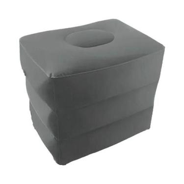 Imagem de Almofada Inflável De PVC Para Crianças, Apoio Para Os Pés Em Viagens D