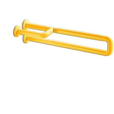 Imagem de CZCZC Toalheiro com alça de banho, toalheiro reto montado na parede, barra de apoio, trilho de suporte de segurança, apoio de braço, alça de banheiro