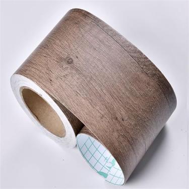 Imagem de GQQGSHOP Faixa autoadesiva de borda de parede de 5 metros à prova d'água, decoração de borda de parede, painéis de parede de PVC, borda de teto, moldura de porta, linha de cintura, decoração de