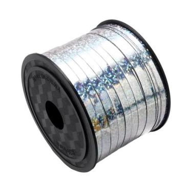 Imagem de Fita De Balão Arco-Íris 5mm 100 Jardas Rolo De Fita Plástica Laser Par