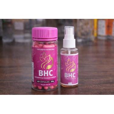 Imagem de VITAMINA para crescer cabelo rápido e saudável, Cápsulas 60 Unidades 30g, Suplemento Nutricional +Tônico Capilar 60ml