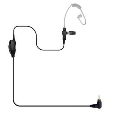 Imagem de MONICONA Fone De Ouvido Com Microfone Ptt E Tubo Acústico Ar Para Motorola Dlr110 Tlk100 Sln1000 Sl300 Sl1600 Sl2600 Sl3500E Walkie Talkie Rádio Bidirecional