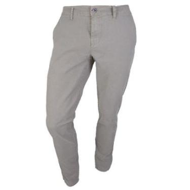 Imagem de Calça Sarja Masculina Ogochi Slim Desert Color Cáqui - 0025-Masculino