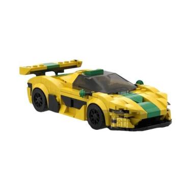 Imagem de Conjunto De Blocos De Montar De Corrida MOC Speed City Champion Racer 