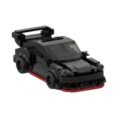Imagem de Conjunto De Blocos De Montar De Corrida MOC Speed City Champion Racer 