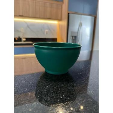 Imagem de Kit Potes 800ml + Tigelas Cumbucas Bowls Plástico - Ideal para Açaí, Sorvete, Doce e Salgado, Prático para Casa e Eventos, Versátil e Durável (Verde Escuro,10)