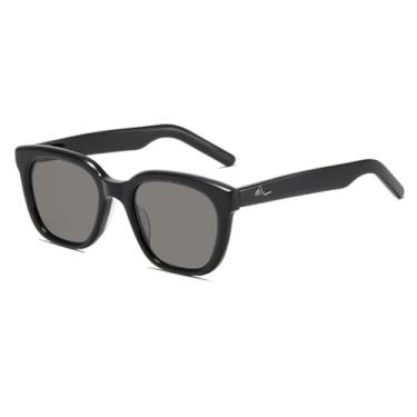 Imagem de HCPIHF Óculos de sol retrô com armação redonda e lentes de nylon Uv400 (3)