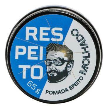 Imagem de Cera Modeladora Efeito Molhado Barba de Respeito 65g Premium