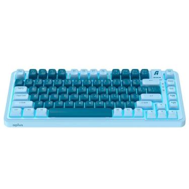 Imagem de Teclado Gamer Aplus Gasket Cetus 75, Switch Red Jerszzy, USB tipo A, Azul - AK200-Unissex