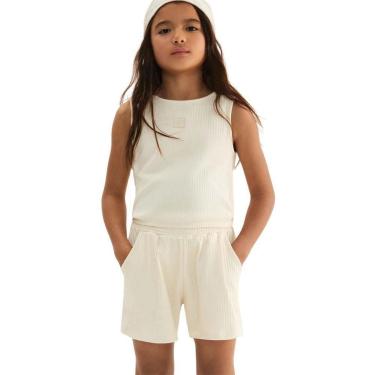 Imagem de Conjunto Hering Curto Infantil Menina em Ribana Canelada-Feminino