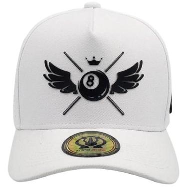 Imagem de Boné Rhinosize Aba Curva Ajustável Bola 8 Alada Masculino - Rhino Size